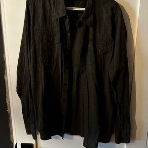 Black Button-Up Shirt